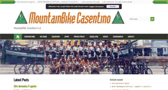 Desktop Screenshot of mtbcasentino.it